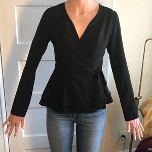 Nasty Gal black thin blazer size M